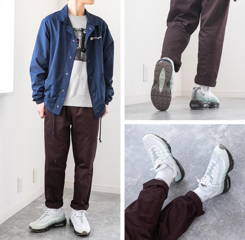 Giày Nike Air Max 95 'Sequoia Dusty Sage' DQ9468-355 - Ảnh 3