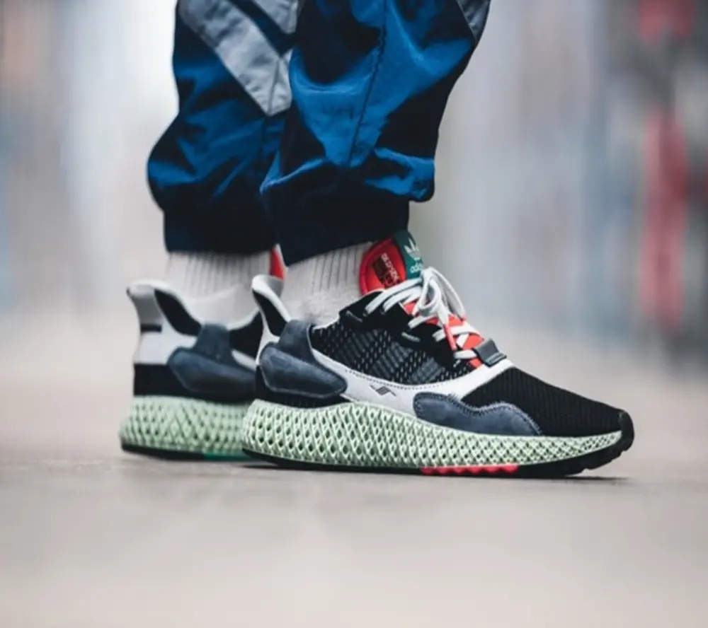 Alternative view of Giày Adidas ZX 4000 Futurecraft 4D 'Black Onix' BD7931
