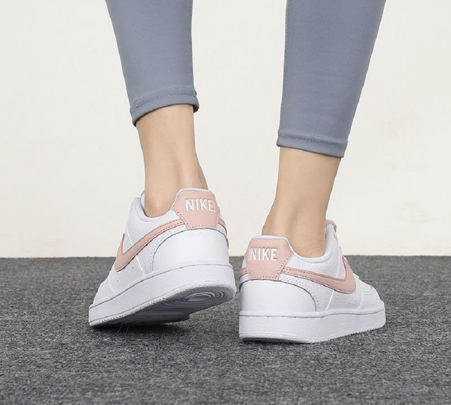 Giày Nike Court Vision Low 'White Pink Oxford' CD5434-113 - Ảnh 5