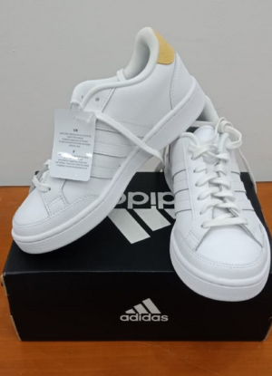 Alternative view of Giày Adidas Wmns Grand Court SE 'White Orange Tint' FW3301