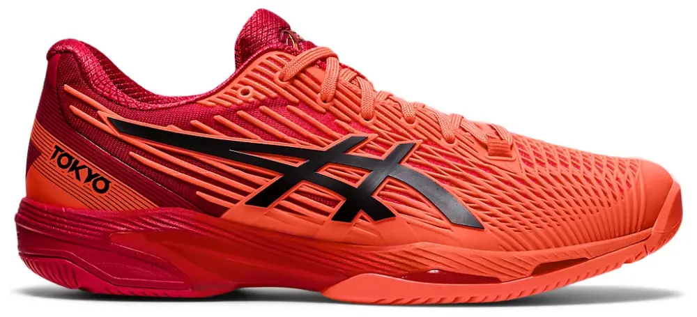 Giày Tennis Asics Solution Speed FF 2 'Sunrise Red Eclipse Black' 1041A278-701