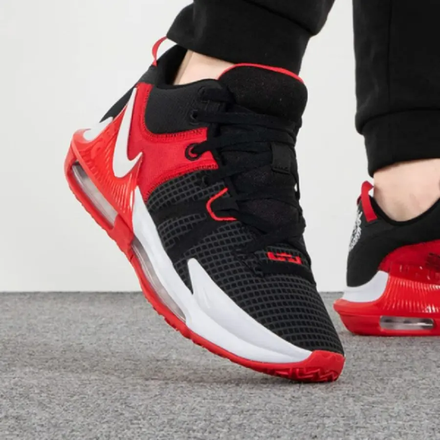 Giày Nike Lebron Witness VII Ep ‘Black Red’ DM1122-005 - Ảnh 4