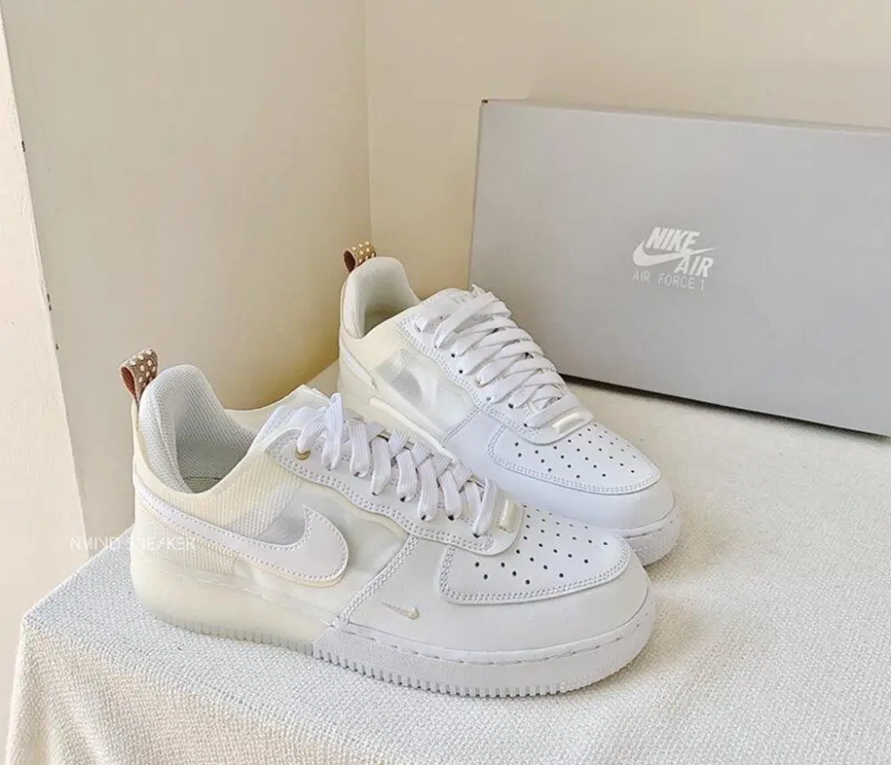 Giày Nike Air Force 1 React 'Coconut Milk' DH7615-100 - Ảnh 5