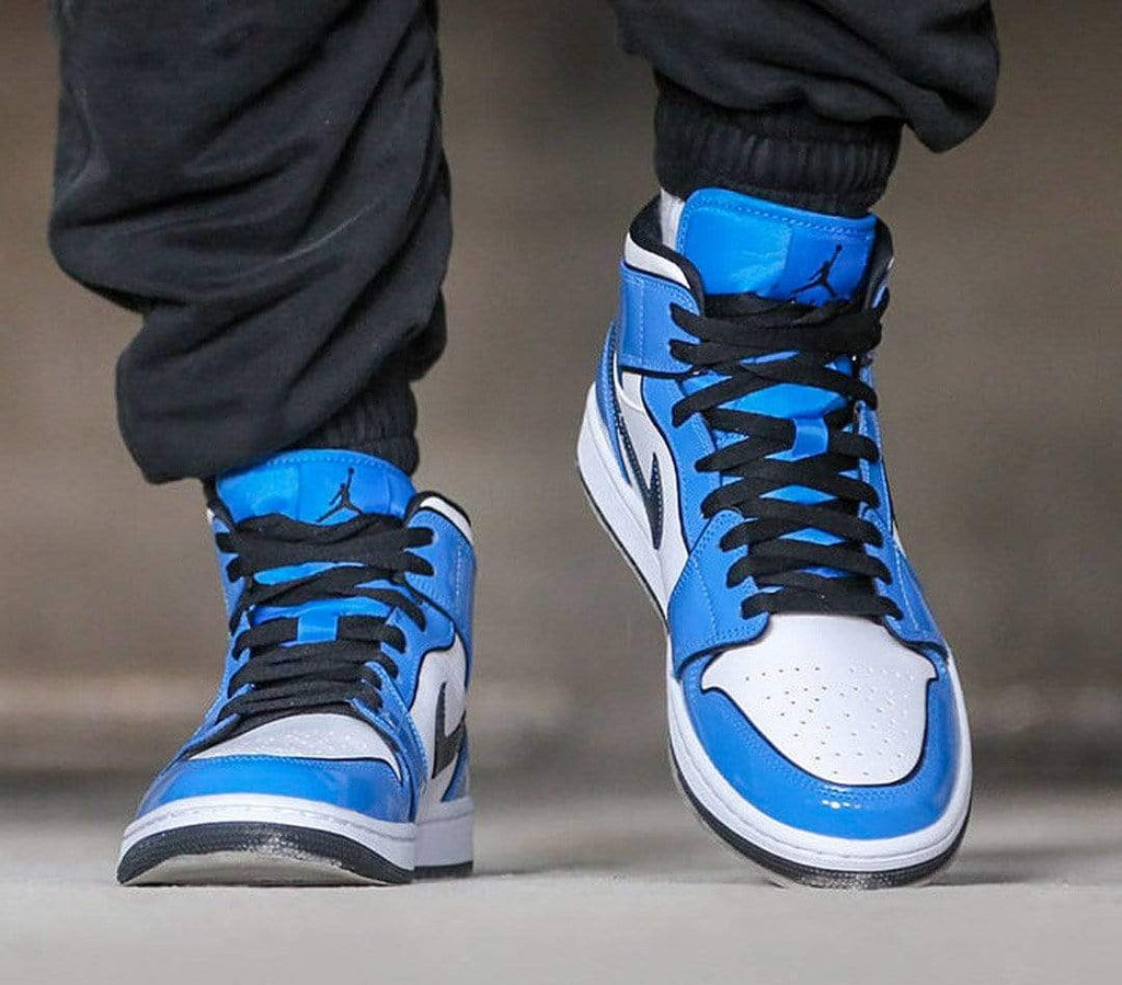 Giày Nike Air Jordan 1 Mid SE 'Signal Blue' DD6834-402 - Ảnh 5