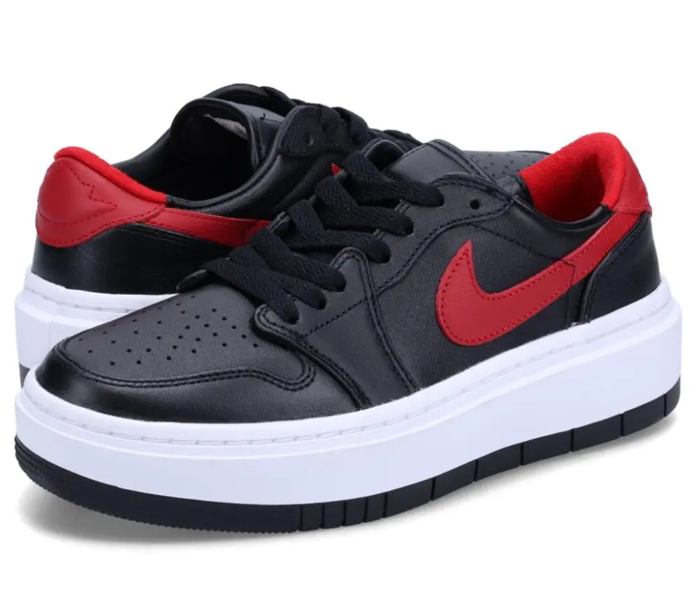 Alternative view of Giày Nike Air Jordan 1 Elevate Low 'Black Gym Red White' DH7004-061