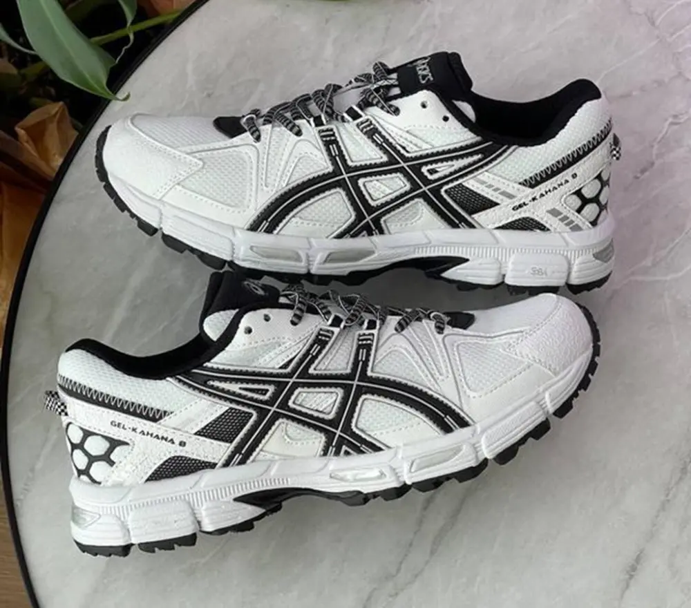Giày Asics Gel-Kahana 8 'Black White' 1011B133-100 - Ảnh 4