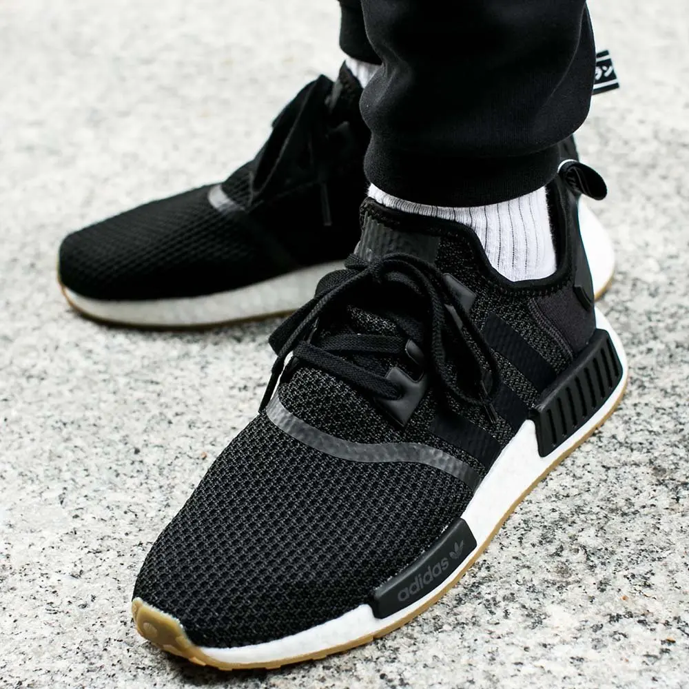 Alternative view of Giày Adidas NMD R1 'Black Gum' B42200