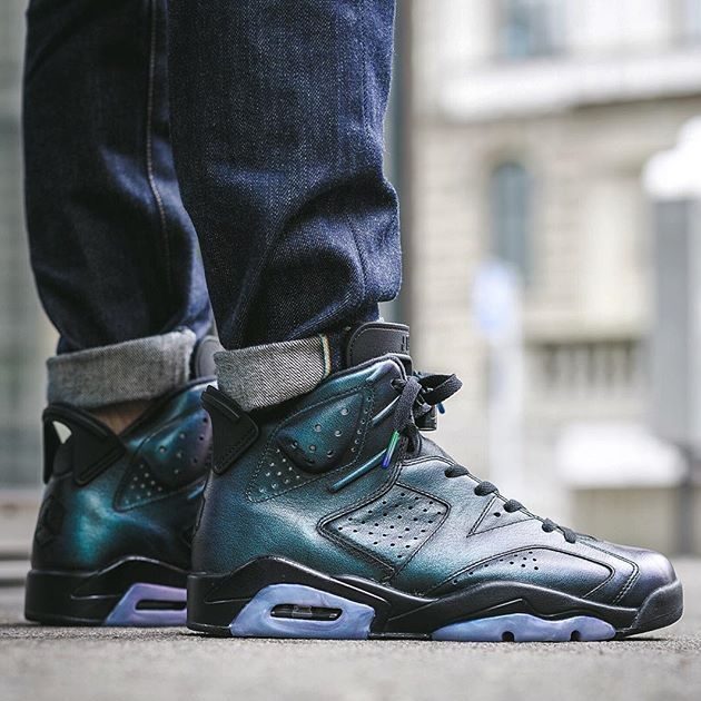 Giày Nike Air Jordan 6 Retro All Star 2017 'Chameleon' 907961-015 - Ảnh 2