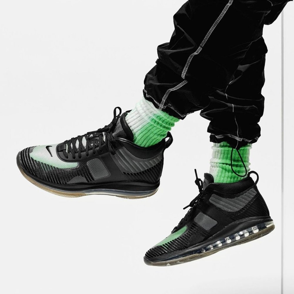 Giày Nike John Elliott x LeBron Icon QS 'Black' AQ0114-001 - Ảnh 4