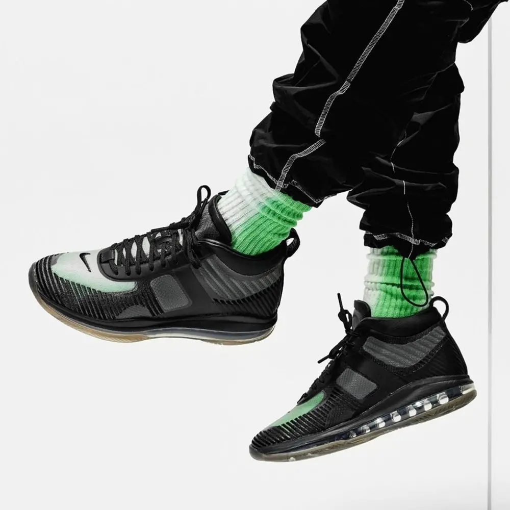 Giày Nike John Elliott x LeBron Icon QS 'Black' AQ0114-001 - Ảnh 4