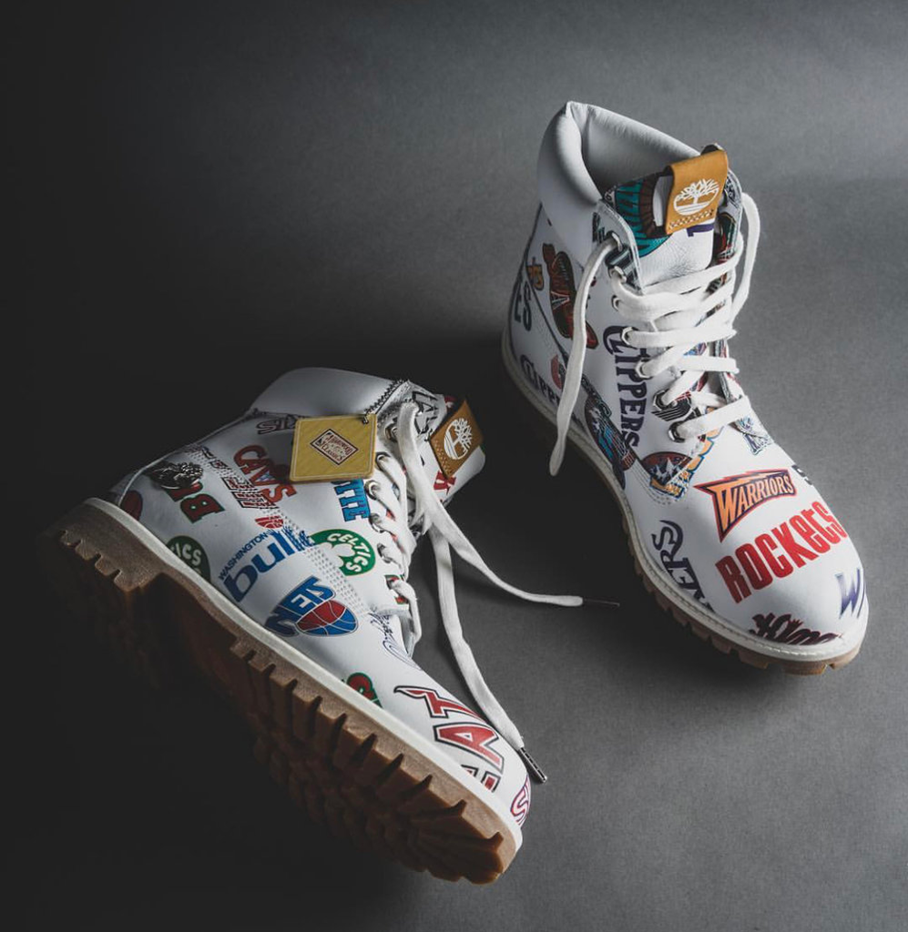 Giày Timberland Mitchell & Ness NBA x 6 Inch 'East Meets West' TB0A1UD6100 - Ảnh 4