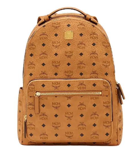 Túi MCM Stark Backpack Visetos 'Cognac' MMKASVE10CO001