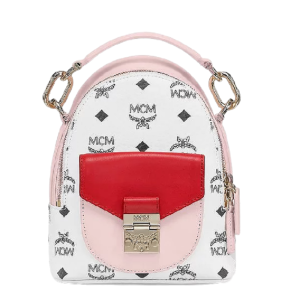 Túi MCM Patricia Backpack in Visetos Leather Block MWKBSPA02QH001