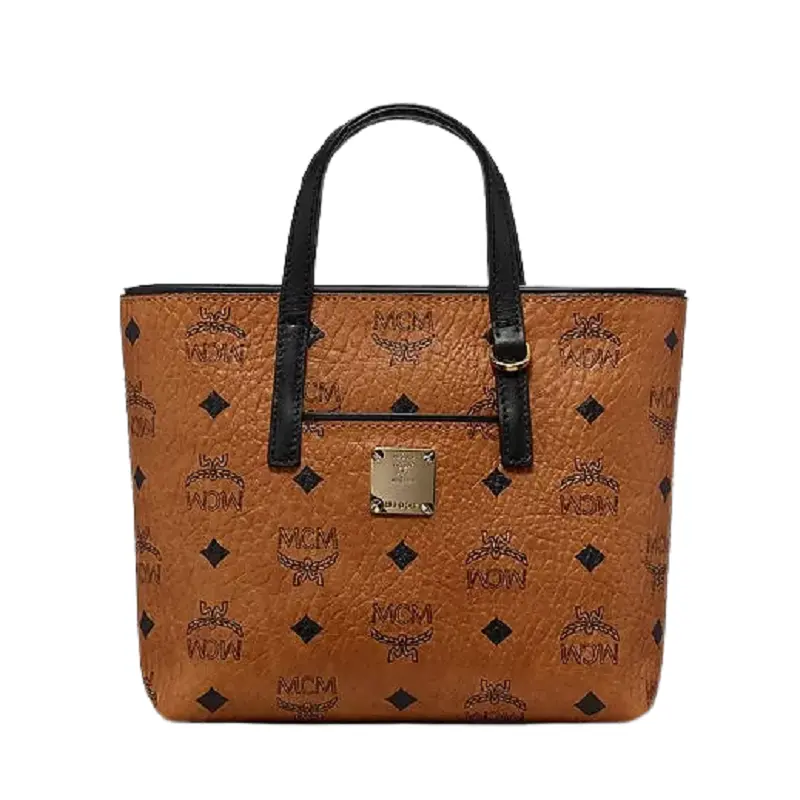 Túi MCM Anya Shopper Visetos Cognac 'Black' MWP9AVI78CO001