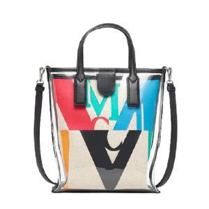 Túi MCM Shopper in Logo Glitch Hologram MWPAAMH04MT001