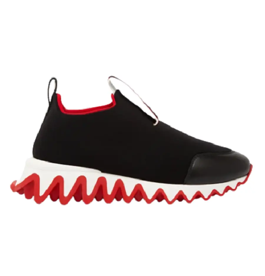 Giày Christian Louboutin Tiketa Run 'Black Red' 3201193BK01