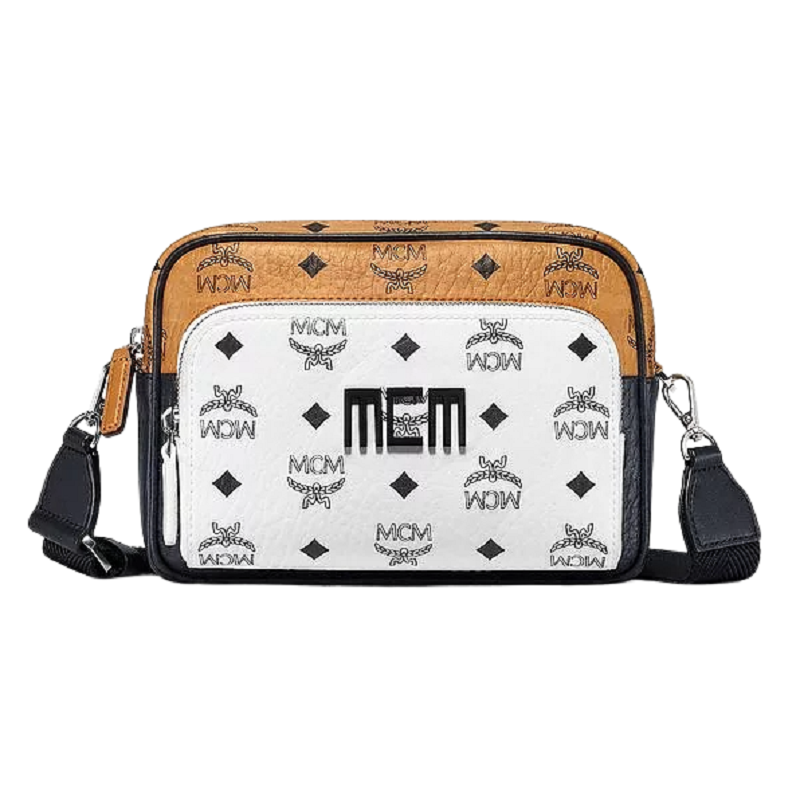Túi MCM Klassik Crossbody In Visetos Mix 'White' MMRBSKC09WT001