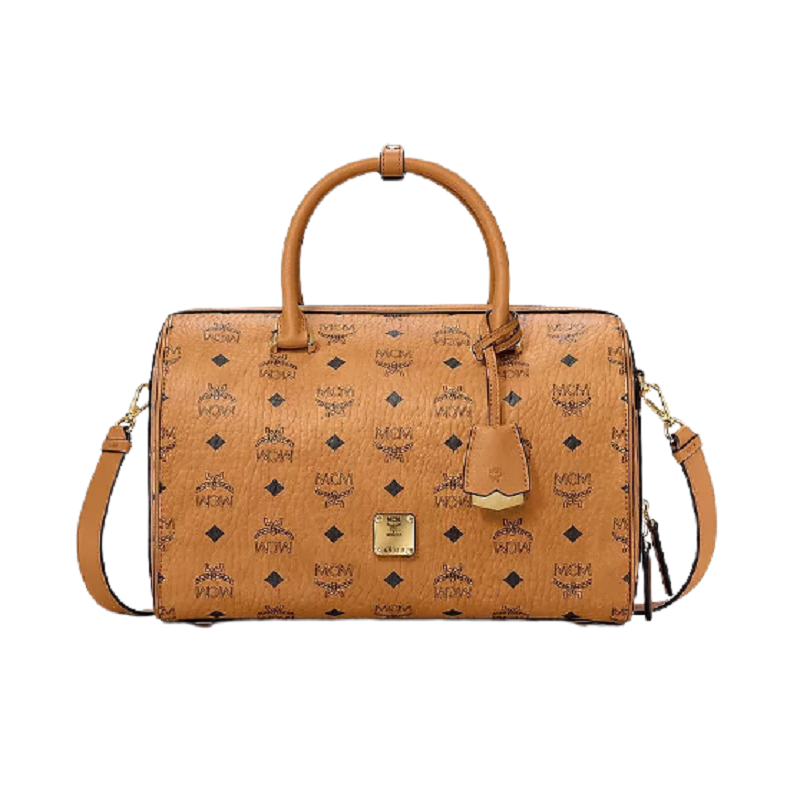 Túi MCM Essential Boston Bag 'Cognac' MWBAASE01CO001