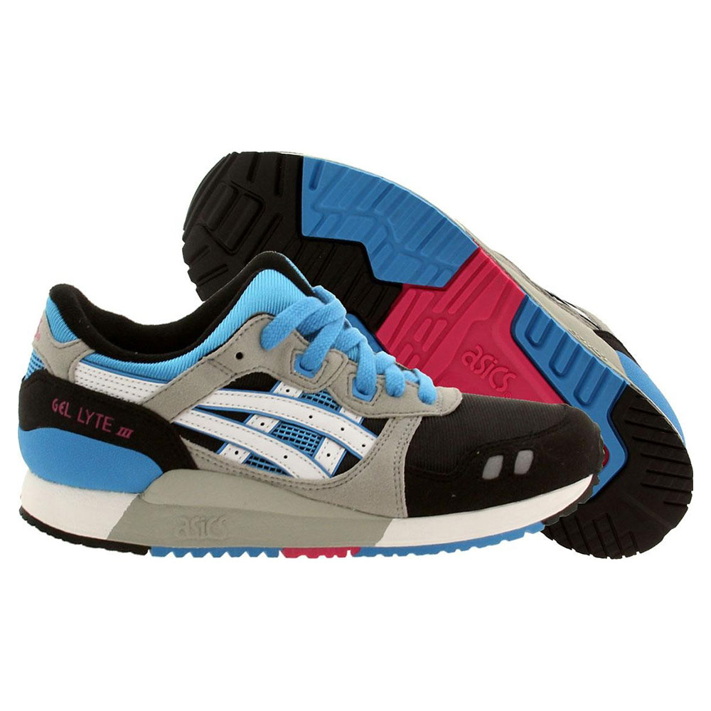 Giày Asics Gel Lyte 3 GS 'Black Blue' C5A4N-9001 - Ảnh 3