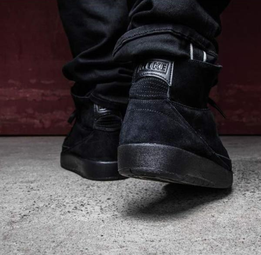 Giày Nike Air Jordan 2 Retro Deconstructed 'Tripple Black' 897521-010 - Ảnh 3