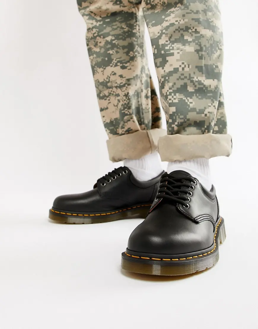 Giày Dr.Martens 8053 Nappa Leather Casual 'Black' 11849001 - Ảnh 3