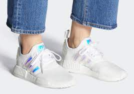 Giày Adidas NMD R1 White Iridescent FY1263 - Ảnh 4