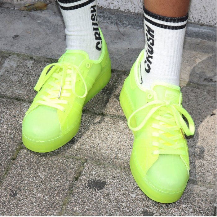 Giày Adidas Superstar Jelly Solar Yellow FX2987 - Ảnh 2