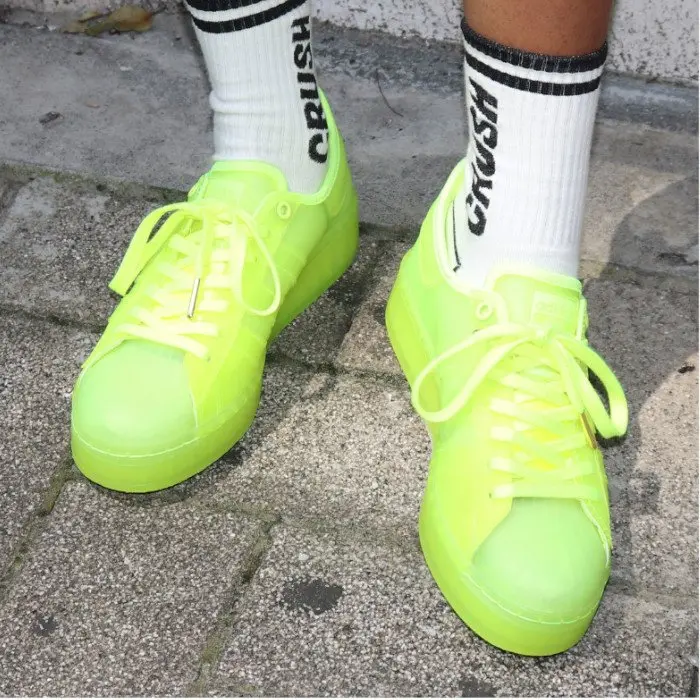 Alternative view of Giày Adidas Superstar Jelly Solar Yellow FX2987