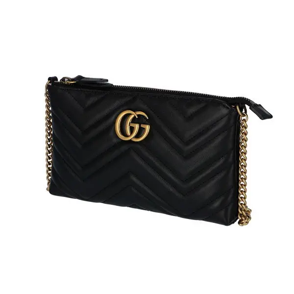 Alternative view of Túi Gucci GG Marmont Matlassé Cross Body Bag 443447 DRW1T 1000
