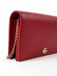 Túi Gucci Plain Leather Elegant Style Crossbody Shoulder Bag 497985 CAO0G 6433 - Ảnh 3