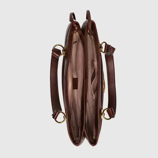 Túi Gucci Plain Leather Handbags 550130 0V10G 6629 - Ảnh 3