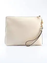 Túi Gucci White Leather Print Clutch Item 572770 0Y2AT 8820 - Ảnh 5