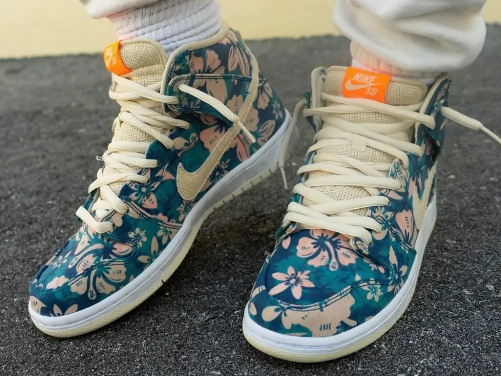Giày Nike Dunk High SB Maui Wowie CZ2232-300 - Ảnh 7