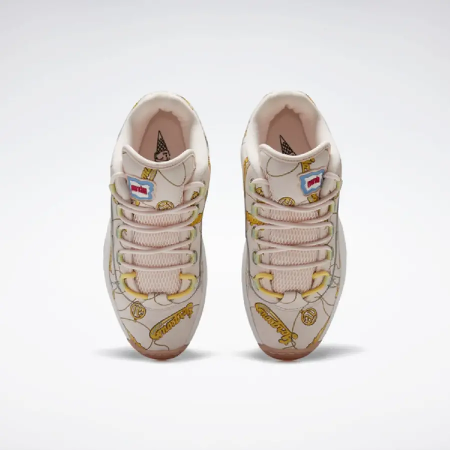 Giày Reebok Question Low BBC Ice Cream Name Chains 'Pink Tint' FZ4341 - Ảnh 7