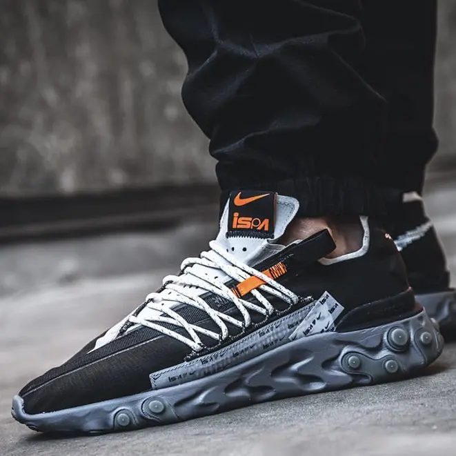 Giày Nike React WR ISPA 'Gunsmoke' AR8555-001 - Ảnh 4