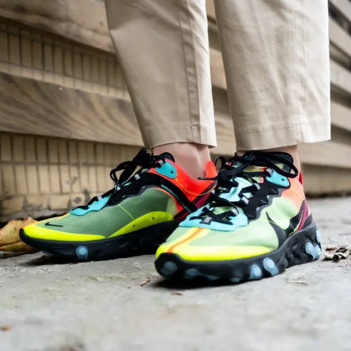 Giày Nike React Element 87 'Hyper Fusion' AQ1090-700 - Ảnh 4