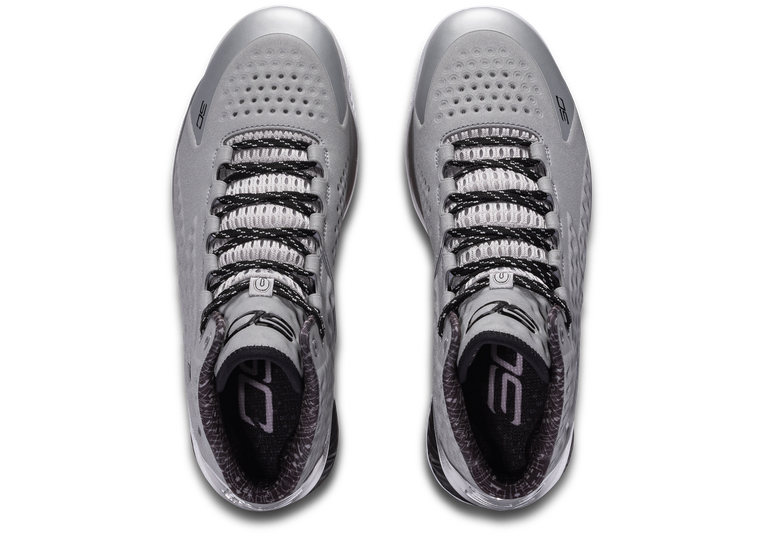 Giày Under Armour Curry 1 'Rflct' 3024395-100 - Ảnh 4