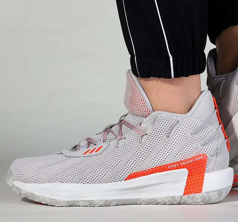 Alternative view of Giày Adidas Dame 7 GCA Standing Room Only 'Grey' G55176