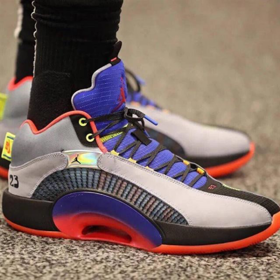 Giày Nike Air Jordan 35 SP TP PF ‘Center of Gravity’ DC1493-001 - Ảnh 2