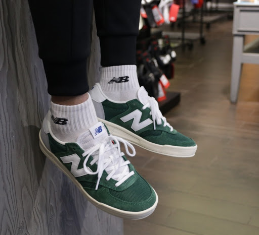 Giày New Balance 300 Green Grey White Men Casual CRT300AO - Ảnh 4