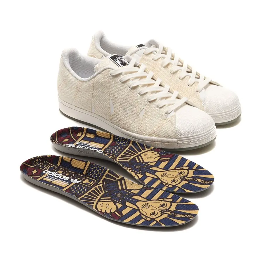 Alternative view of Giày Adidas Superstar "Mummy White" G55618