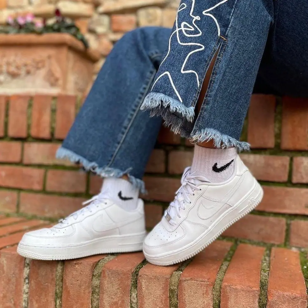Giày Nike Air Force 1 07 'Triple White' CW2288-111 - Ảnh 7