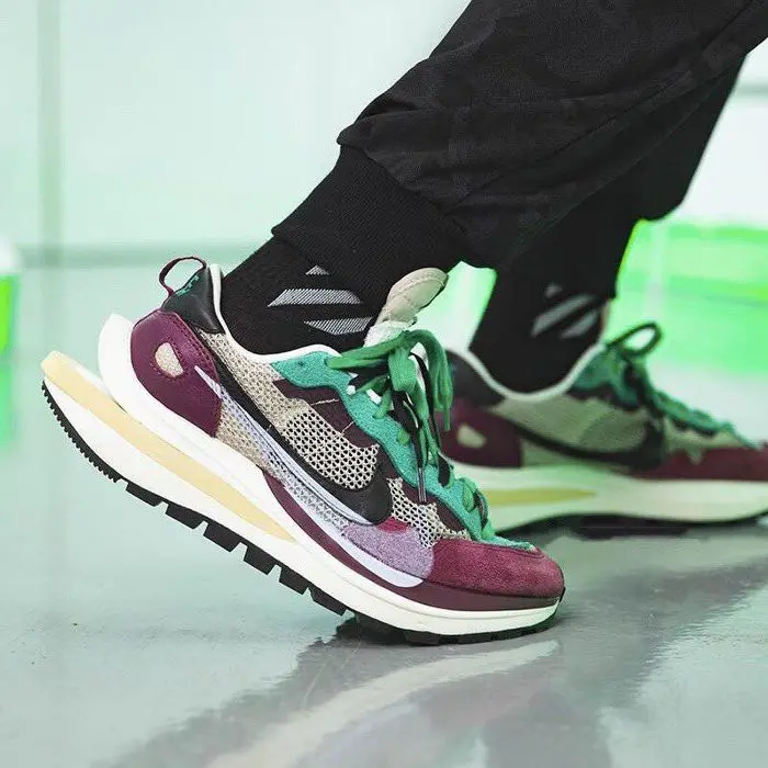 Giày Nike Sacai x VaporWaffle SP 'Villain Red' DD3035-200 - Ảnh 4