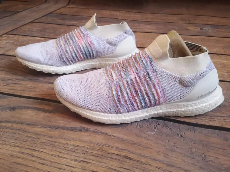 Giày Adidas UltraBoost Laceless 'White Multi-Color' B37686 - Ảnh 6