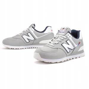 Alternative view of Giày New Balance 574 Linen Fog White ML574SOO