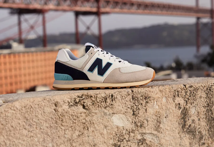 Giày New Balance 574 Core Plus Rain 'Cloud Blue' ML574SOU - Ảnh 6