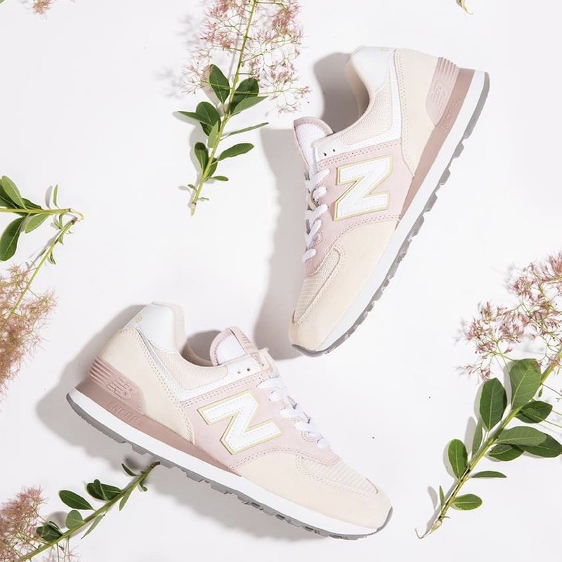 Giày New Balance 574 'Space Pink' Winter Sky WL574LBL - Ảnh 7