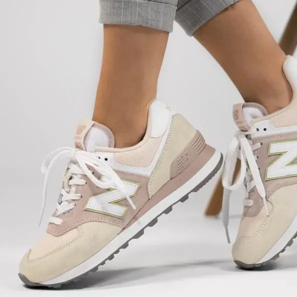 Giày New Balance 574 'Space Pink' Winter Sky WL574LBL - Ảnh 3