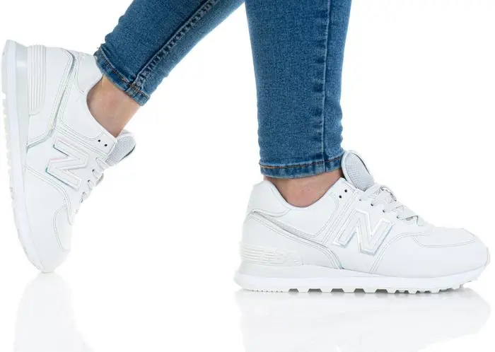 Giày New Balance Wmns 574 'White Iridescent' WL574CLD - Ảnh 3