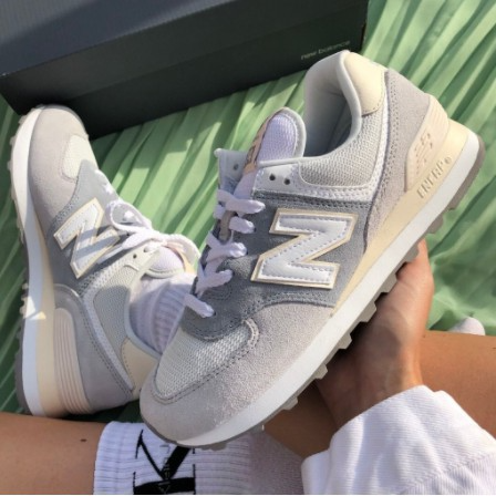 Giày New Balance Wmns 574 'Light Slate' WL574LBR - Ảnh 2